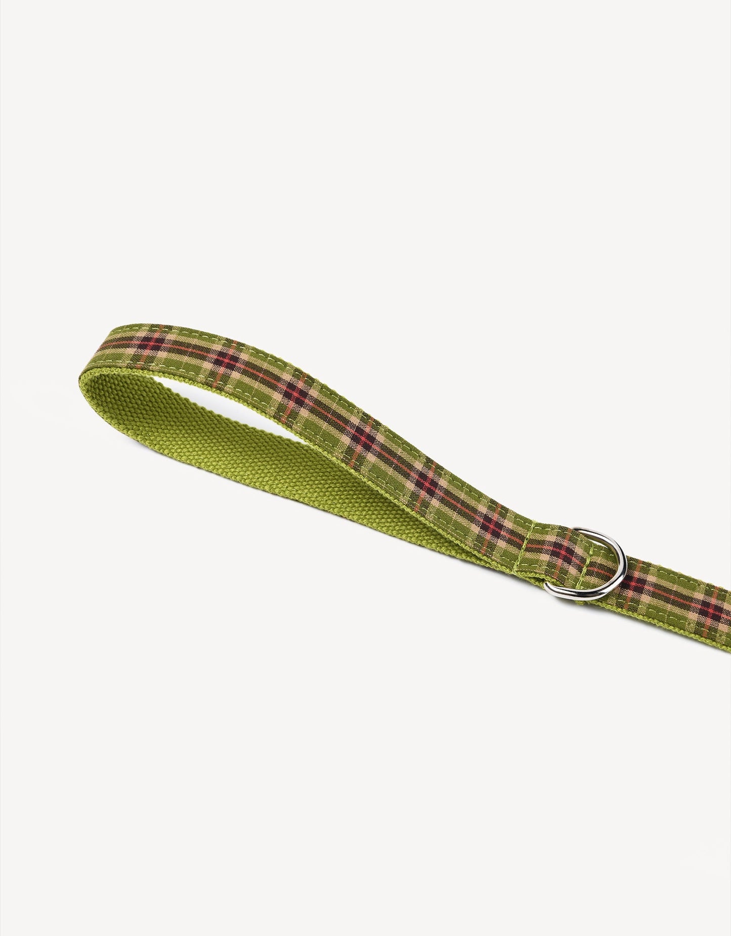 Preppy Plaid Dog Leash - Lucky Green