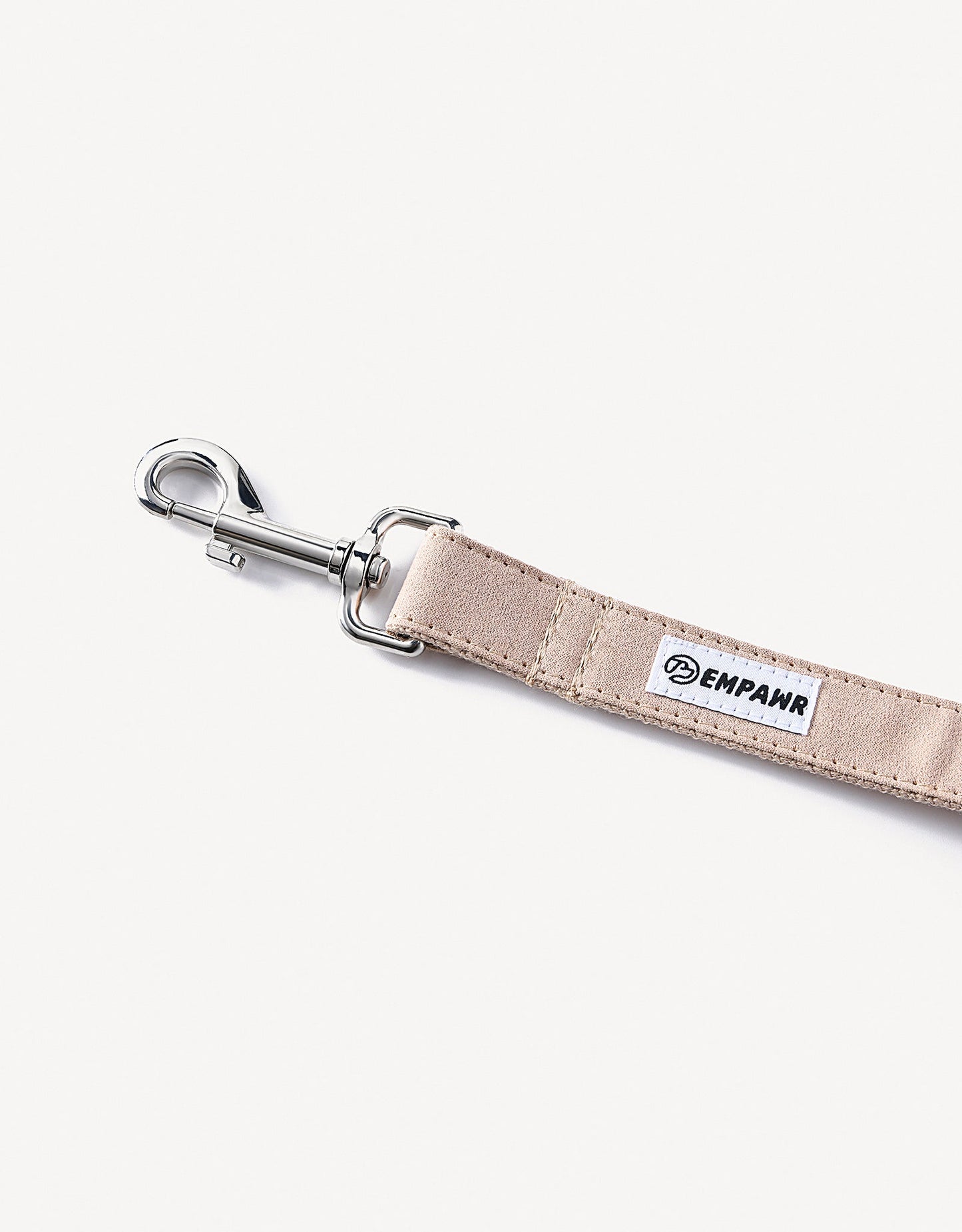 Royal Luxe Dog Leash - Pearl White