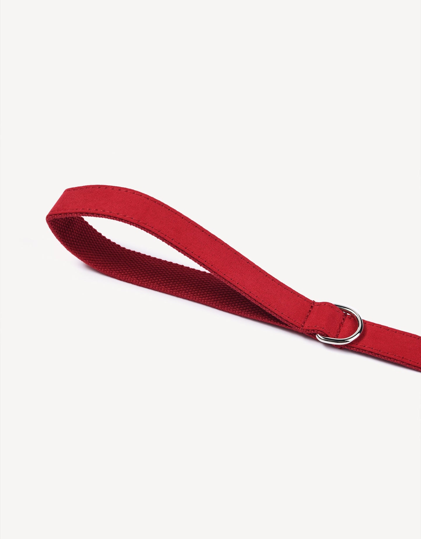 royal luxe dog leash - ruby red